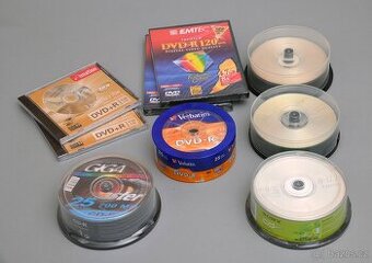 Paměťová média CD-R , DVD-R , DVD+R - 1