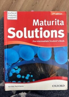 Maturita Solutions - Pre-Intermediate Student’s book