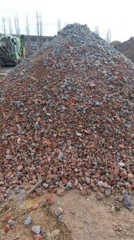 Za odvoz zaplatíme  Recyklát směsný ( cihelny)