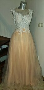 Svatební/společenské šaty vel. M.