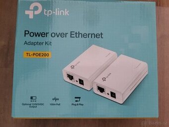 Aktivní PoE adaptér TP-Link TL-PoE200 Kit