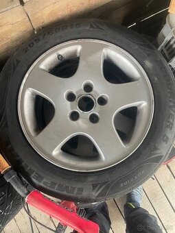 Alu kola 16” 5x112 + pneu 205/60 R16