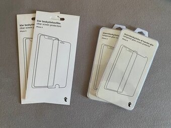 Nové ochranné sklá na Iphone X (4ks) SPOLU ZA 150Kč