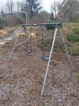 Dětská zahradní houpačka kovová CanCan Duett