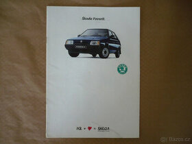 Prospekt Škoda Favorit