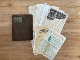 Katalog + staré dokumenty Teichert&Sohn, ca 1913-30