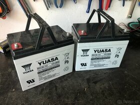 Baterie, trakční, záložní Yuasa REC36-12I akumulátor 12V36AH