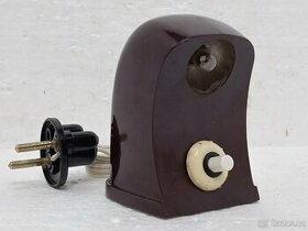 Bakelitová mini lampička - Funkční