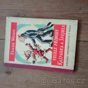 Antikvariát/ Kniha r.1957 Veselé příhody Kašpárka a Spejbla