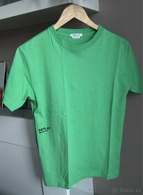 Replay zelené tričko vel. S/M - 1