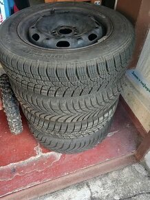 Zimní pneu s diskem 165 / 70 R14 ( Škoda Fabia I) - 1