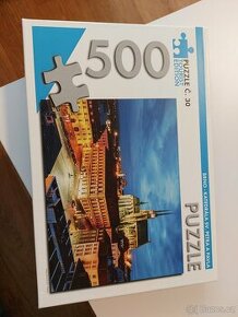 Prodám puzzle Brno Petrov - 1