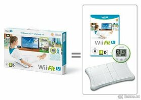 Nintendo Wii U BALANCE BOARD + hra WII FIT U - 1