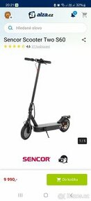 Elektrokoloběžka Sencor scooter two s60