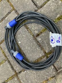 Reproduktorový kabel SC 2x1.5mm-8m,konektory Neutrik -č.10