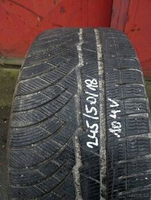 Zimní pneu Michelin Pilot alpin, 245/50/18, 2 ks, 5 mm