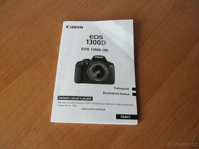 manuál Canon EOS 1300 D
