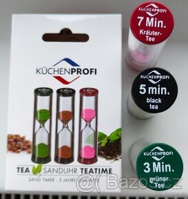 Küchenprofi Minutka přesýpací na čaj Tea Time 3 ks