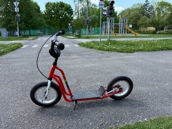 Koloběžka pro děti – značka Čtyřlístek 4-7let.Unisex pěkná.