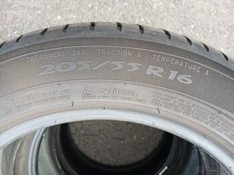 2ks letní pneu 205/55 r16