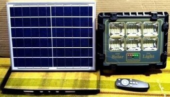 LED reflektor 200W se samostatným solárním panelem