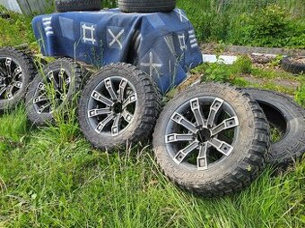 Prodám alu kola Dodge Ram 20" s pneu 33x12.5r20,gen.2,3,4