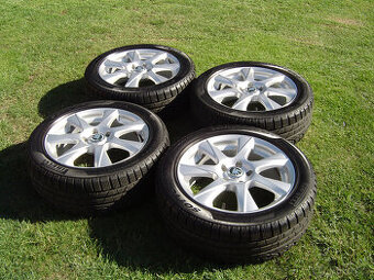 4 XZIMNÍ HLINÍKOVÁ KOLA ŠKODA OCTAVIA SCOUT, YETI 225/50 R17
