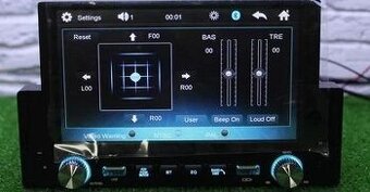 Autorádio CTC-6060 – Car 1 DIN dotykový displej FM/Bluetooth - 1