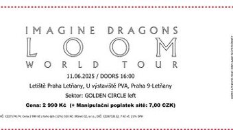 koncert imagine dragons 11.6.2025