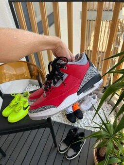 Jordan 3 red cement - 1