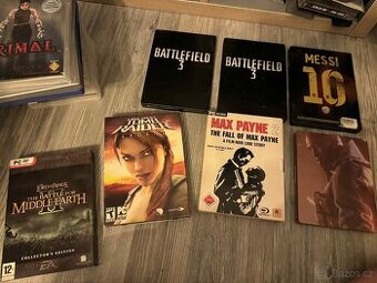 Steelbooky ,ruzné hry na PC