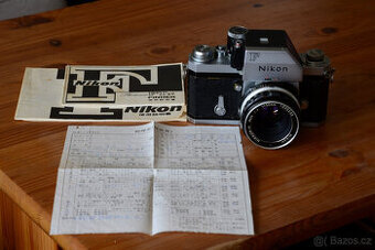 NIKON F + Nikkor 50mm F2 - SLEVA