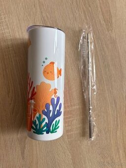 Termokelímek 590ml - moře, nový