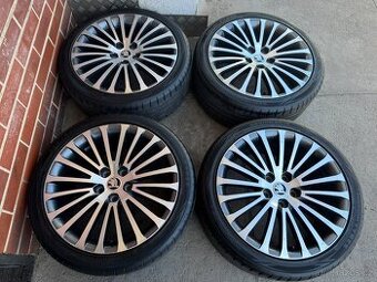Alu 18" 5x112 škoda SIRIUS BI-colour SUP2 , pneu 90%