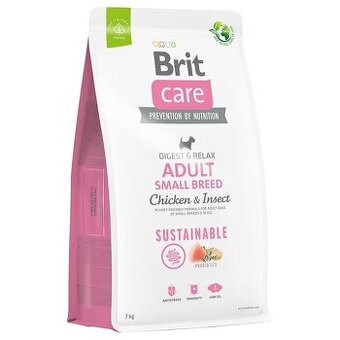 NOVÉ - Granule Brit Care kuřecí a hmyz 7 kg