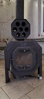 Kamna Falco Eco 20 kW – výkonná teplovzdušná kamna na dřevo
