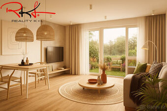 Prodej, novostavba, byt 4+kk s terasou , Kbely , Praha 19 - 1