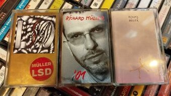 3x kazeta MC RICHARD MÜLLER (prodej sbírky)