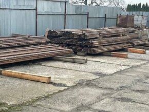 Použité trubkové lešení