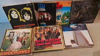 68 ks LP Desek - Gramodesky - České, pohádky...