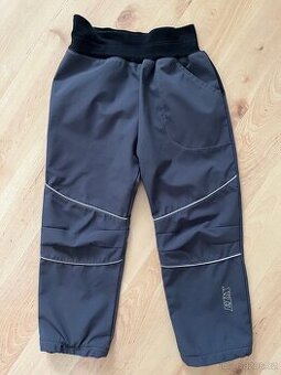 Softshellové jarní podzimní kalhoty 104/110