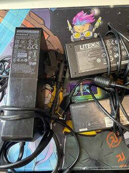 Set 3 adaptérů (Samsung 100W + Lenovo 65W + LiteOn 90W)