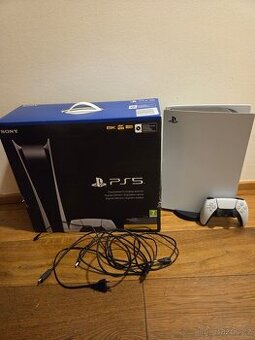 PlayStation PS5 Digitální verze kompletní balení TOP STAV