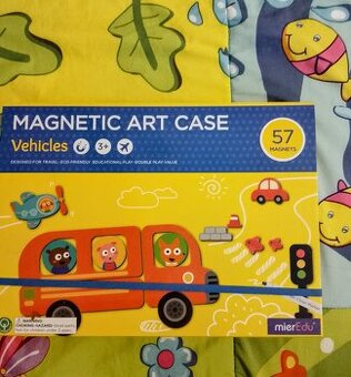 HRAČKA MAGNETIC ART CASE Cars pro děti od 3 let