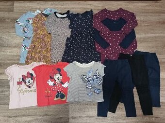 Set dívčího oblečení vel. 98 H&M, C&A, Lindex...