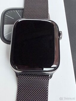 Apple watch 9 45mm ocel safír a lte