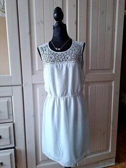 Tyrkysové světlounké letní  šaty esmara 42 (40) cena dohodou