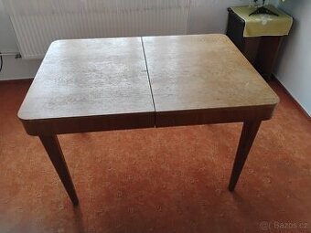 Stůl retro r.v. 1950 styl Halabala - 1