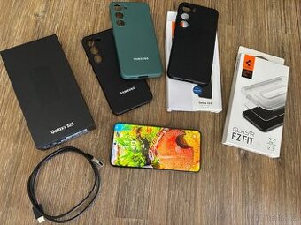 SAMSUNG S23 8GB/256GB Phantom Black + příslušenství