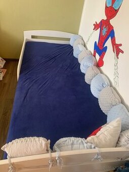 Polštářkové mantinely 6ks (modrá nebo šedá)